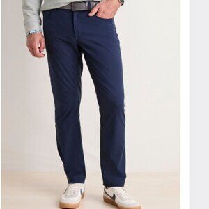 32x32 Vineyard Vines On the Go Pants Performance 5 pocket Blue